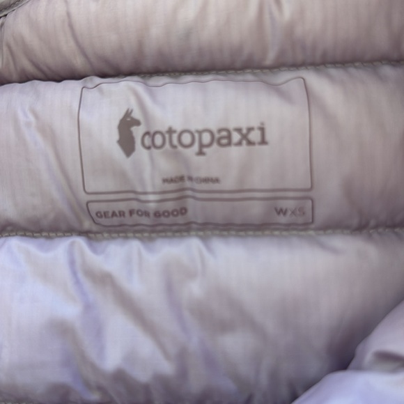 Cotopaxi Womens Fuego Down Jacket - Cayenne Stripes Sz XS - Picture 8 of 10